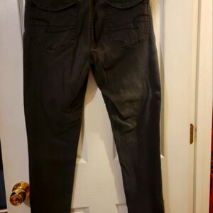American Eagle black super super skinny jeans